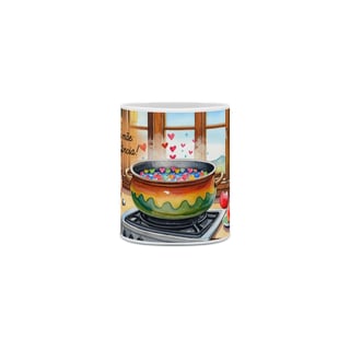 Nome do produto Comida de mãe, sabor de infância!<br>Caneca de Porcelana