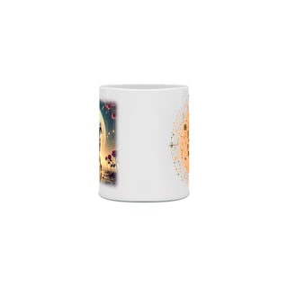Nome do produto Juntos Até o Fim dos Dados<br>Caneca de Porcelana