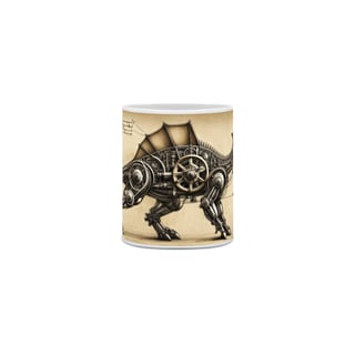 Nome do produto Coleção Da Vinci Imaginário 03<br>Caneca de Porcelana