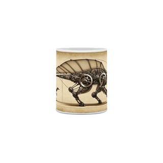 Nome do produto Coleção Da Vinci Imaginário 04<br>Caneca de Porcelana