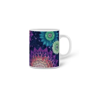 Nome do produto Coleção Mandalas 03 - Caneca de Porcelana