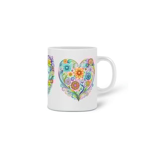Nome do produto Feliz Dia das Mães<br>Caneca  de Porcelana