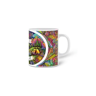 Nome do produto Lar É Onde Estou Com Você - 03<br>Caneca de Porcelana