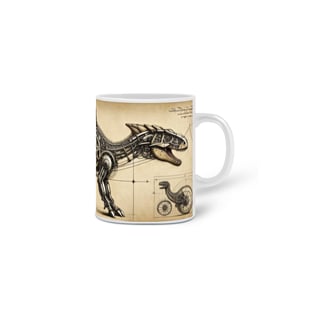 Nome do produto Coleção Da Vinci Imaginário 03<br>Caneca de Porcelana