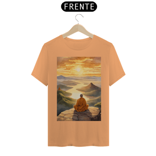 Nome do produto Coleção Meditare 02<br>T-Shirt Unissex Estonada