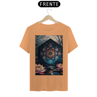 Nome do produto Coleção Mandalas 01<br>T-Shirt Unissex Estonada