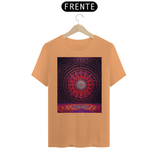 Nome do produto Coleção Mandalas 04<br>T-Shirt Unissex Estonada