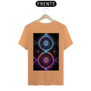Nome do produto Coleção Mandalas 06<br>T-Shirt Unissex Estonada