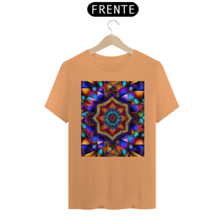 Nome do produto Coleção Mandalas 07<br>T-Shirt Unissex Estonada