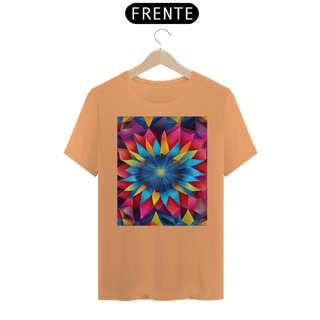 Nome do produto Coleção Mandalas 08<br>T-Shirt Unissex Estonada