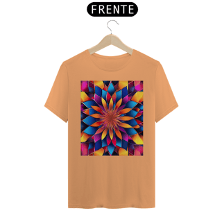 Nome do produto Coleção Mandalas 09<br>T-Shirt Unissex Estonada