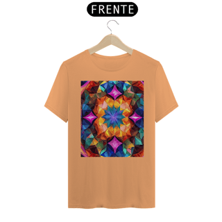 Nome do produto Coleção Mandalas 10<br>T-Shirt Unissex Estonada