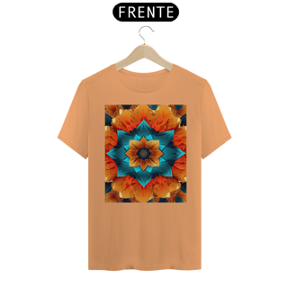 Nome do produto Coleção Mandalas 12<br>T-Shirt Unissex Estonada