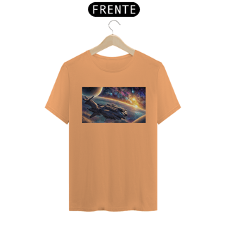 Nome do produto Coleção SciFi 01<br>T-Shirt Unissex Estonada