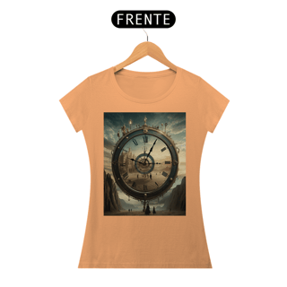 Nome do produto Coleção Tempus Fugit 01<br>T-Shirt Feminina Estonada