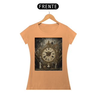 Nome do produto Coleção Tempus Fugit 02<br>T-Shirt Feminina Estonada
