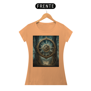 Nome do produto Coleção Tempus Fugit 03<br>T-Shirt Feminina Estonada