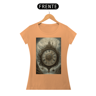 Nome do produto Coleção Tempus Fugit 04<br>T-Shirt Feminina Estonada