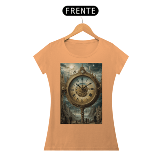 Nome do produto Coleção Tempus Fugit 05<br>T-Shirt Feminina Estonada