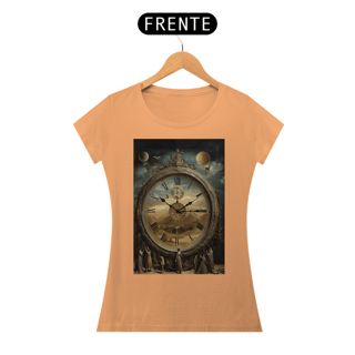 Nome do produto Coleção Tempus Fugit 06<br>T-Shirt Feminina Estonada