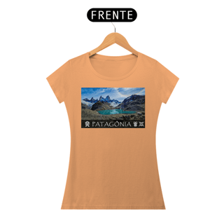 Nome do produto Coleção Patagônia 02<br>T-Shirt Feminina Estonada