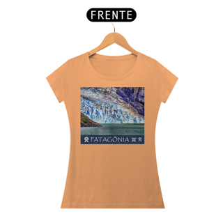 Nome do produto Coleção Patagônia 05<br>T-Shirt Feminina Estonada