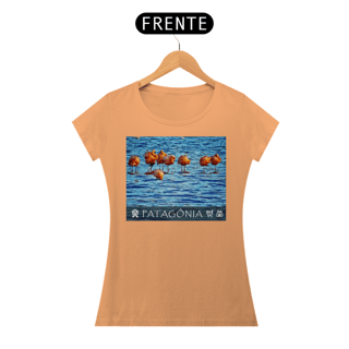 Nome do produto Coleção Patagônia 08<br>T-Shirt Feminina Estonada