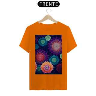 Nome do produto Coleção Mandalas 03<br>T-Shirt Unissex Quality