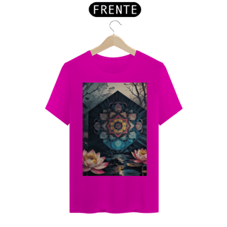 Nome do produto Coleção Mandalas 01<br>T-Shirt Unissex Quality