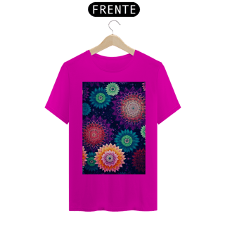 Nome do produto Coleção Mandalas 03<br>T-Shirt Unissex Quality
