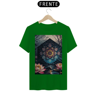Nome do produto Coleção Mandalas 01<br>T-Shirt Unissex Quality