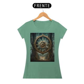 Nome do produto Coleção Tempus Fugit 03<br>T-Shirt Feminina Estonada