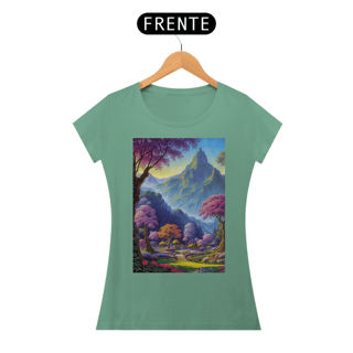 Nome do produto Coleção Magic & Fantasy 01<br>T-Shirt Feminina Estonada