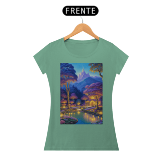 Nome do produto Coleção Magic & Fantasy 02<br>T-Shirt Feminina Estonada