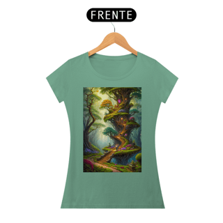 Nome do produto Coleção Magic & Fantasy 08<br>T-Shirt Feminina Estonada