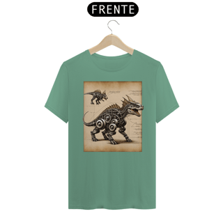 Nome do produto  Coleção Da Vinci Imaginário 02<br>T-Shirt Unissex Estonada