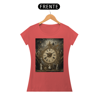 Nome do produto Coleção Tempus Fugit 02<br>T-Shirt Feminina Estonada