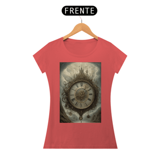 Nome do produto Coleção Tempus Fugit 04<br>T-Shirt Feminina Estonada