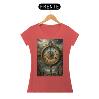 Nome do produto Coleção Tempus Fugit 05<br>T-Shirt Feminina Estonada