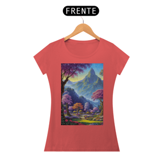 Nome do produto Coleção Magic & Fantasy 01<br>T-Shirt Feminina Estonada