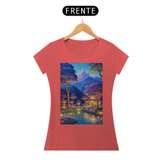 Nome do produto Coleção Magic & Fantasy 02<br>T-Shirt Feminina Estonada