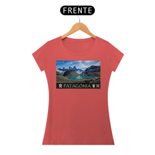 Nome do produto Coleção Patagônia 02<br>T-Shirt Feminina Estonada
