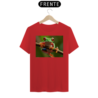 Nome do produto Perereca Exótica<br>T-Shirt Unissex Prime