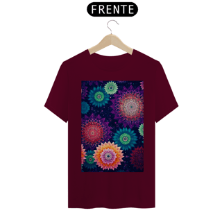 Nome do produto Coleção Mandalas 03<br>T-Shirt Unissex Quality