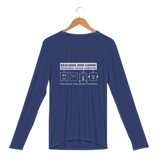 Nome do produto Camiseta manga longa esportiva Segunda Sem Carne