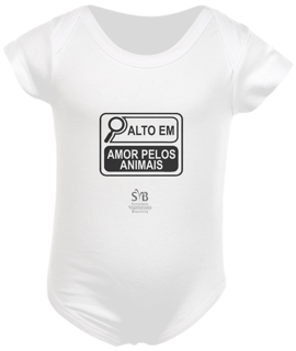 Nome do produto Body Bebê Alto em Amor pelos Animais