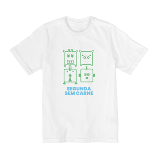 Nome do produto Camiseta Infantil (10-14A) Segunda Sem Carne