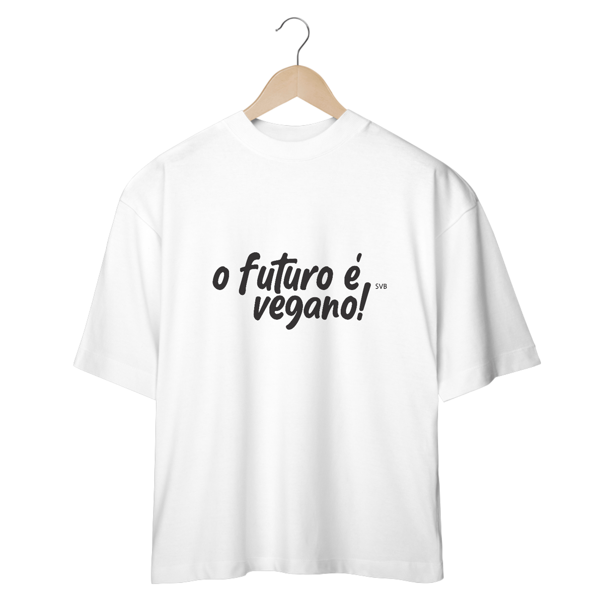 Nome do produto: Camiseta Oversized Futuro Vegano
