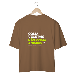 Nome do produto Camiseta Oversized Coma vegetais