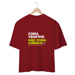 Nome do produto Camiseta Oversized Coma vegetais